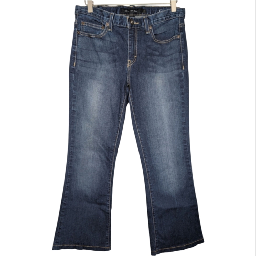 Calvin Klein Jeans Dark Wash Flare Size 6